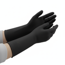 Personal Care, Black Gloves, Rubber, Multipurpose Long Cuff, Large, 80 Gms