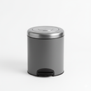 Dust Bin, Plastic, Round, Push Top 10L