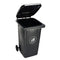 Trash Can, Outdoor, with Wheels and Cover, 120 L