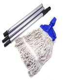 SUPER Bleach Mop Set, Cotton Mop Head & Aluminum Rod