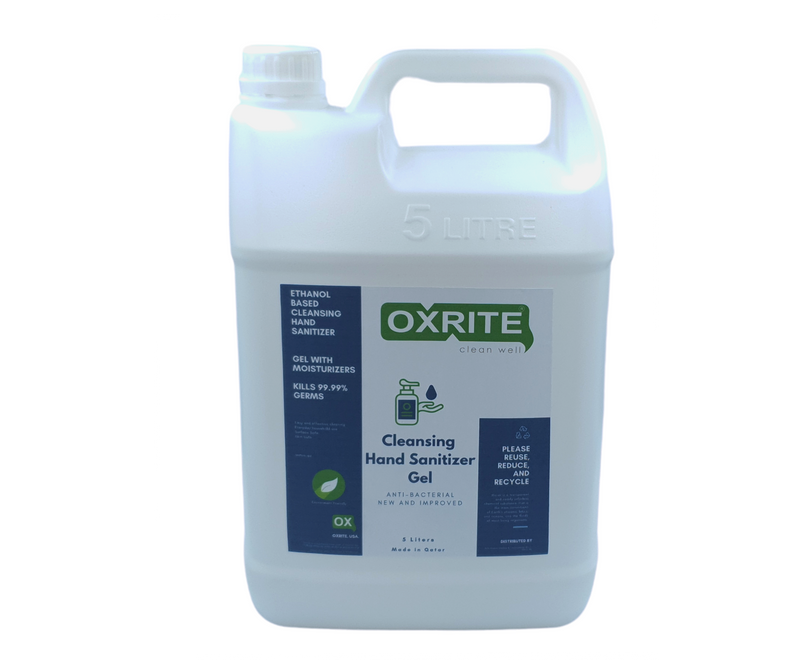 OXRITE Cleaning Hand Sanitizer Gel , 5 Liters