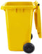 Trash Can, Outdoor, with Wheels and Cover, 240 L