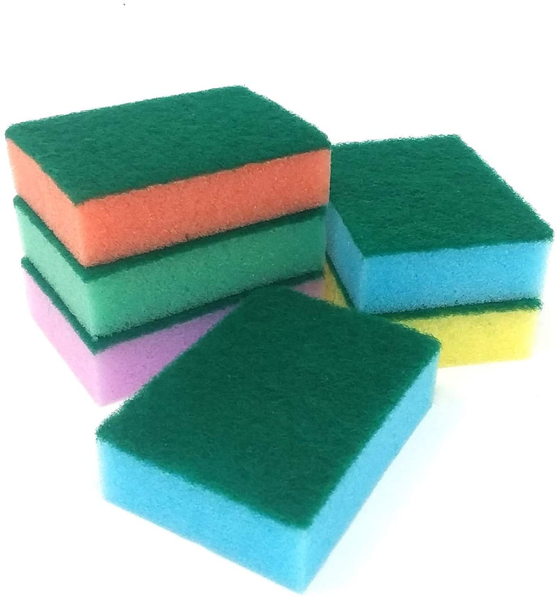 Dish Wash Scouring pad with sponge