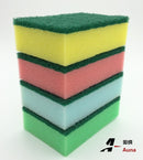 Dish Wash Scouring pad with sponge