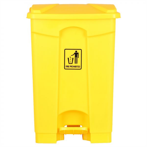 Dust Bin, Plastic ,Rectangular, Center Pedal